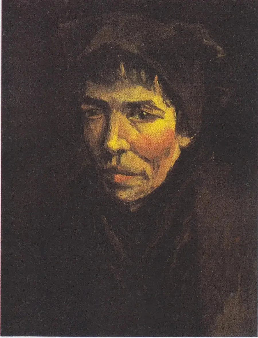 Tête de paysanne au bonnet noir, F1667 – Van Gogh