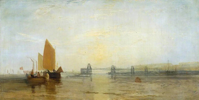 The Chain Pier, Brighton - J. M. W. Turner