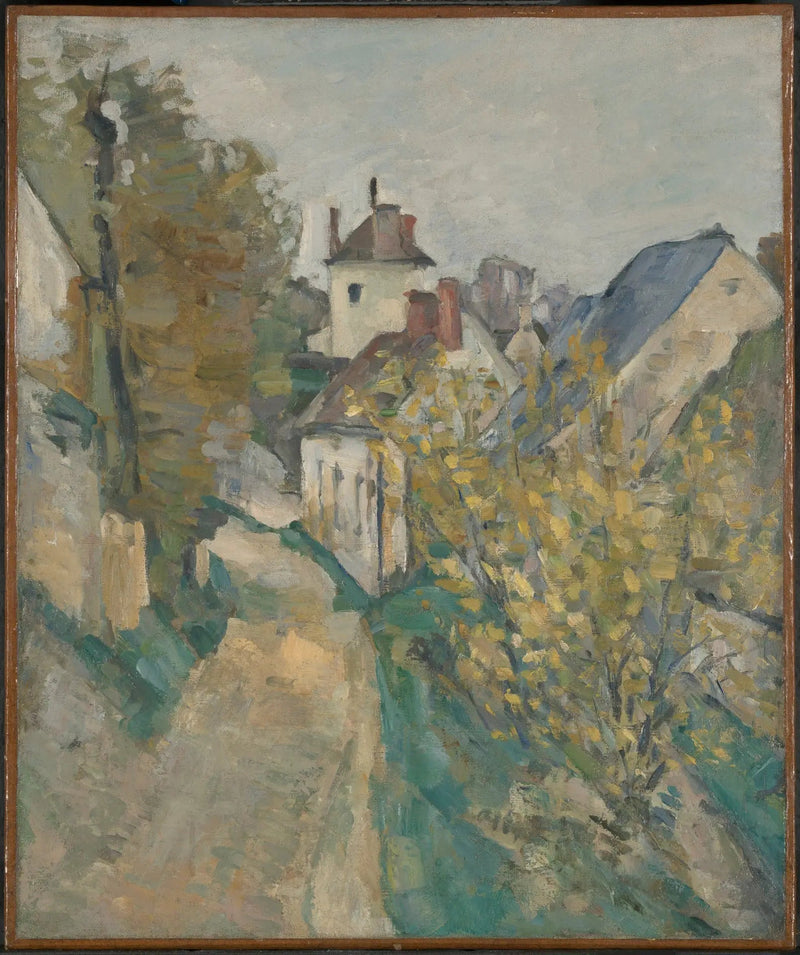 The House of Dr. Gachet in Auvers-sur-Oise - Paul Cézanne