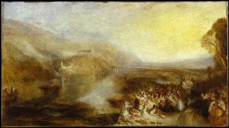 The Opening of the Wallhalla, 1842 - J. M. W. Turner