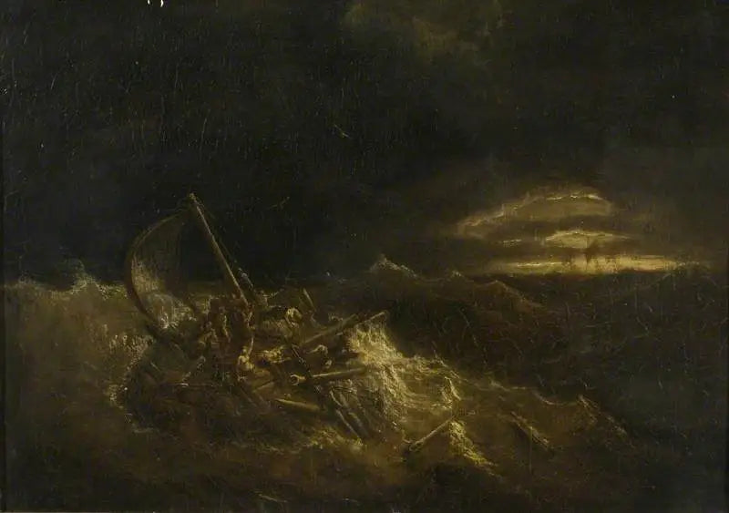The Raft - J. M. W. Turner