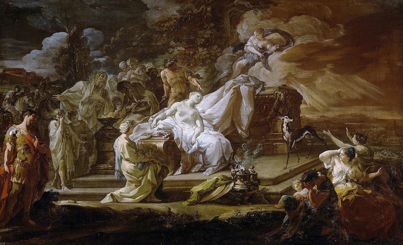 The Sacrifice of Iphigenia - Corrado Giaquinto