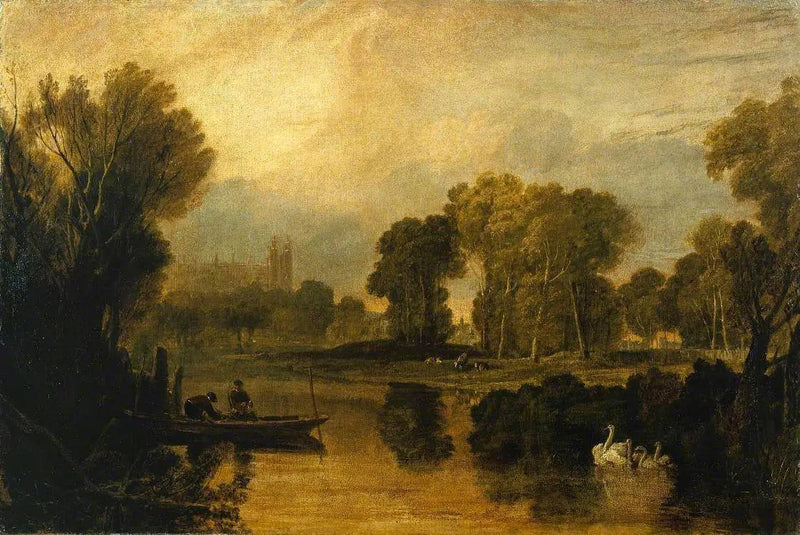The Thames at Eton - J. M. W. Turner