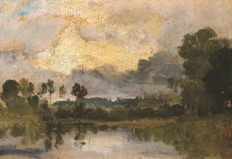 The Thames near Windsor - J. M. W. Turner