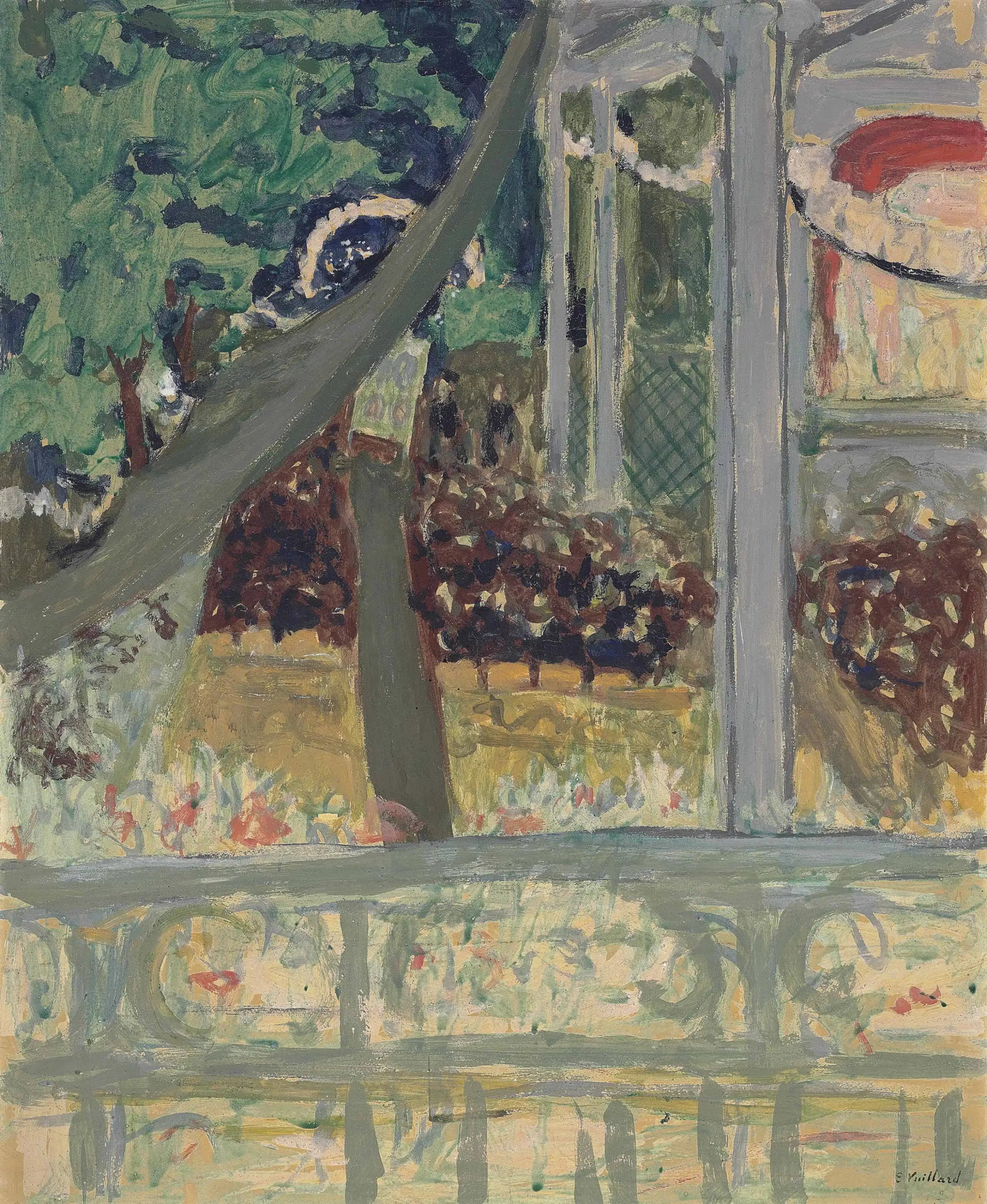 Théâtre de plein air (le kiosque) - Édouard Vuillard - Alpha Reproduction