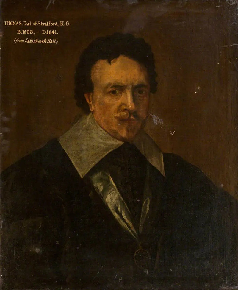 Thomas Wentworth (1593–1641), 1er comte de Strafford - Antoine van Dyck
