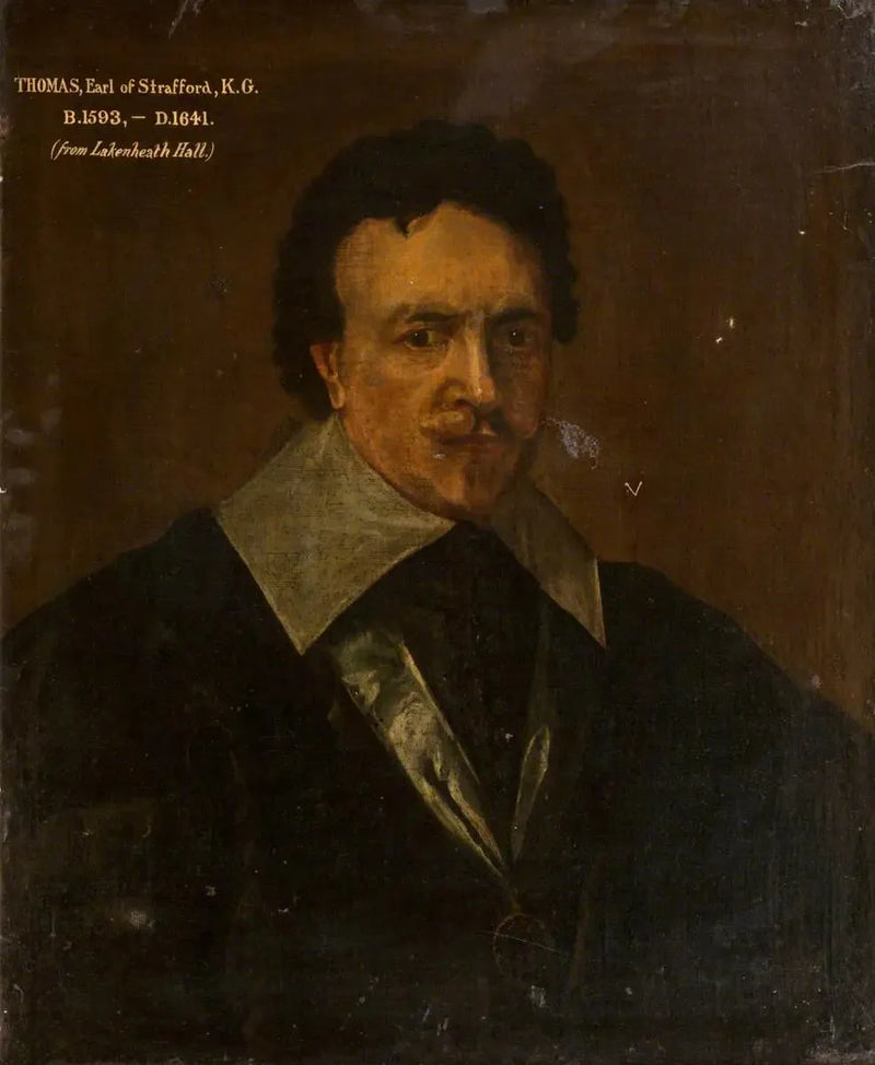 Thomas Wentworth (1593–1641), 1er comte de Strafford - Antoine van Dyck