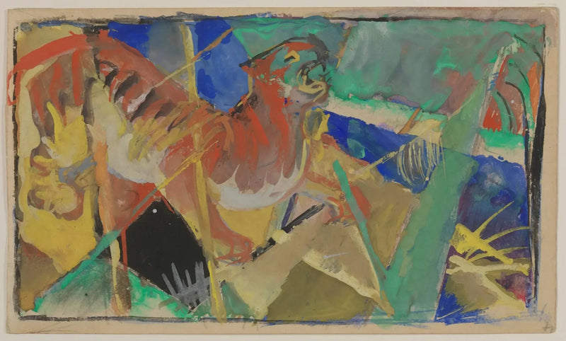 Tigre dans la jungle - Franz Marc