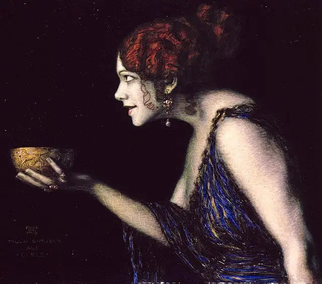 Tilla Durieux en tant que Circé - Franz von stuck