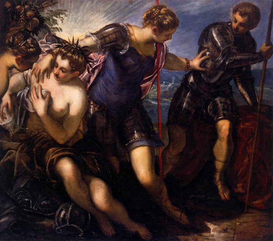 Minerve éloigne Mars de la Paix et de la Prospérité - Le Tintoret