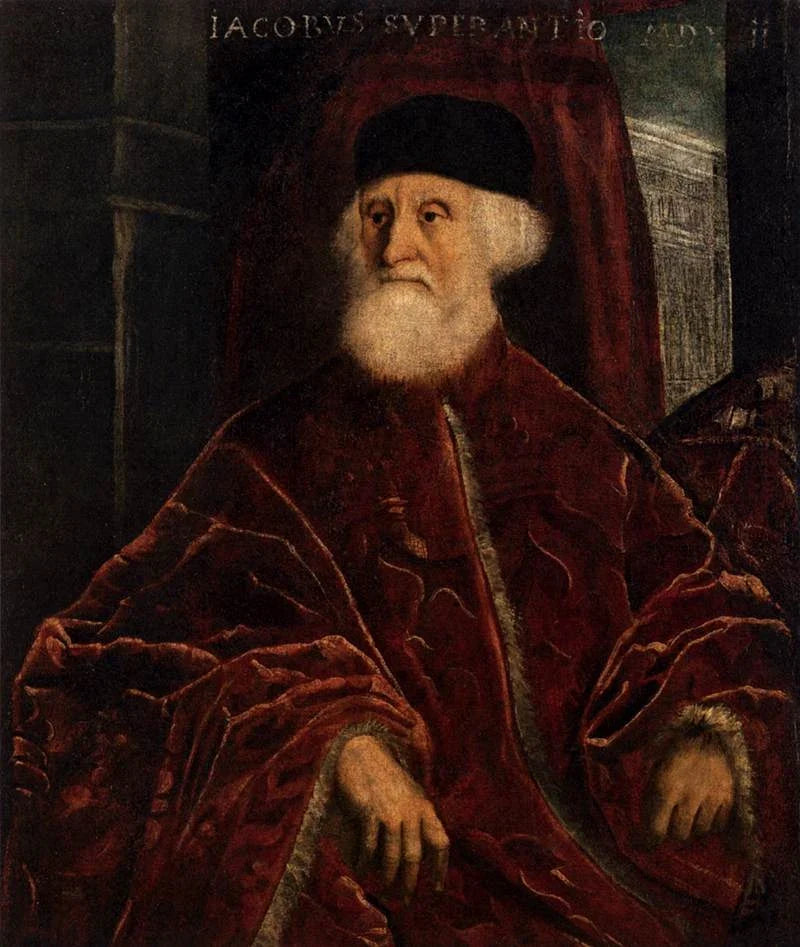 Portrait du procureur Jacopo Soranzo - Le Tintoret