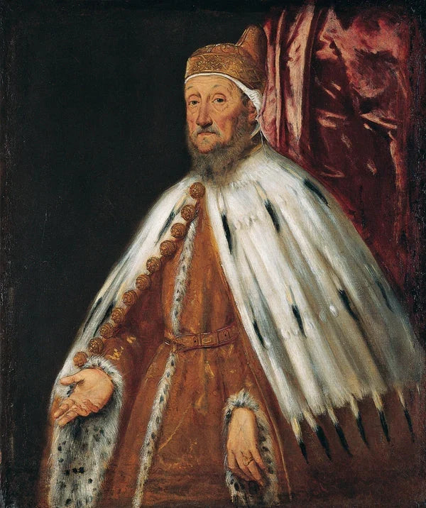 Portrait of Doge Pietro Loredan - Le Tintoret