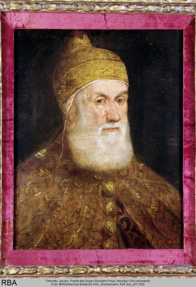 Portrait of Doge Girolamo Priuli - Le Tintoret
