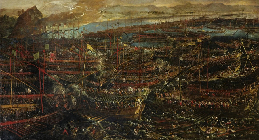 The Battle of Lepanto - Le Tintoret