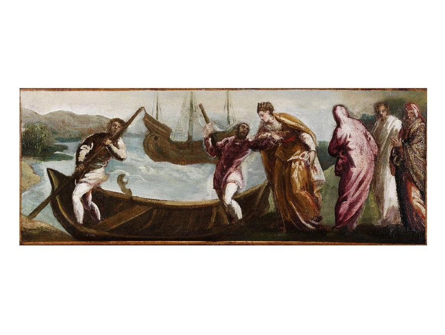 The Embarkation of St Helena to the Holy Land - Le Tintoret