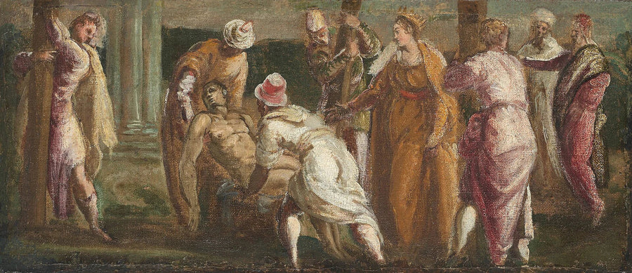 Sainte Hélène vérifiant la Vraie Croix - Le Tintoret