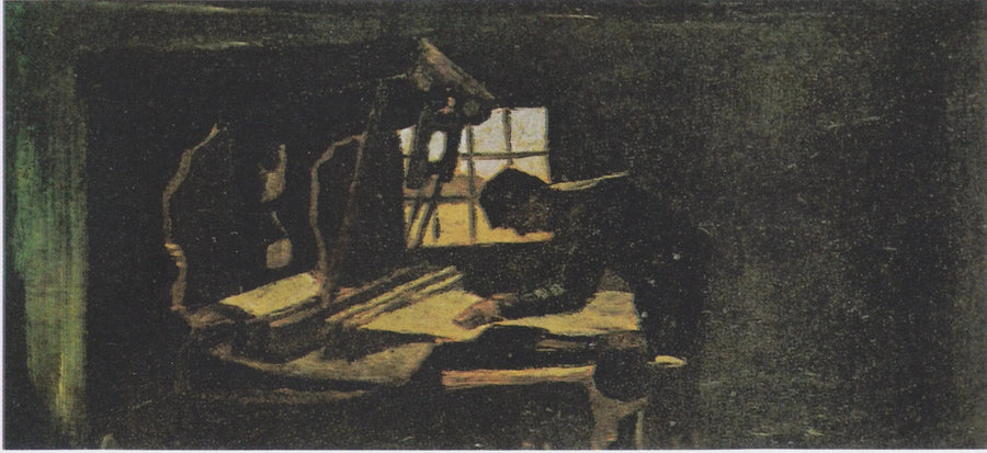 Tisserand arrangeant les fils - Vincent van Gogh