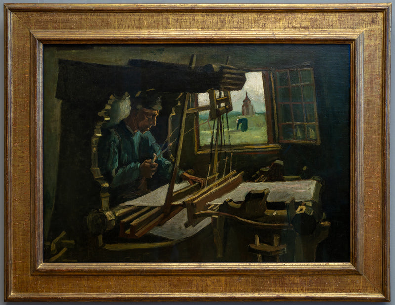 Tisserand près d’une fenêtre ouverte, F24 – Van Gogh
