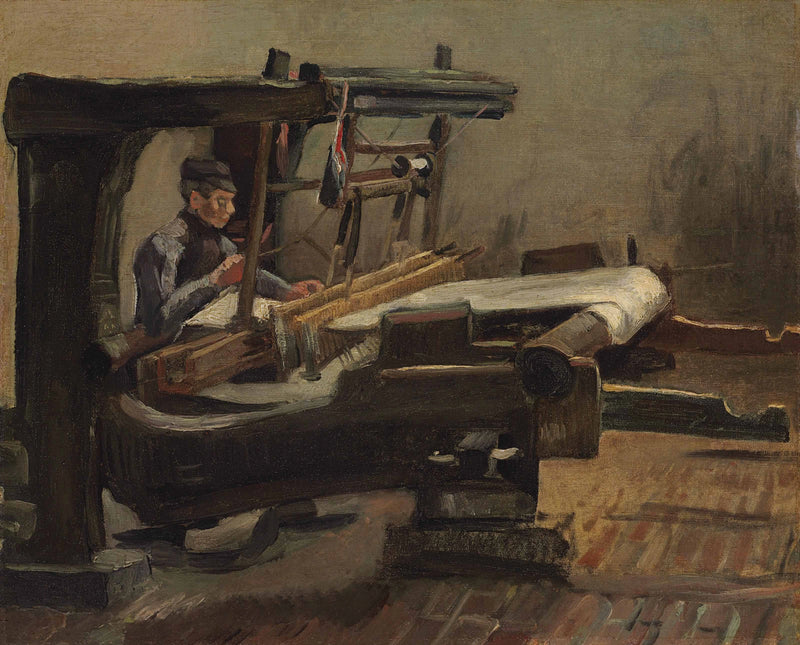 Tisserand tourné vers la droite, F162 – Van Gogh