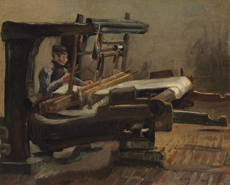 Tisserand tourné vers la droite - Vincent van Gogh