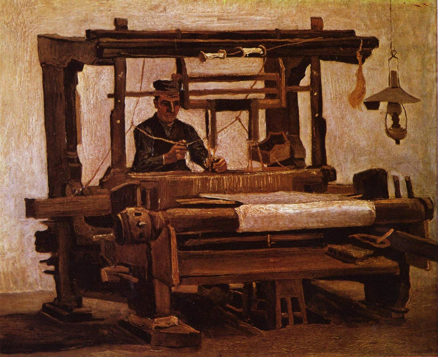 Tisserand vu de face au métier, F30 – Van Gogh