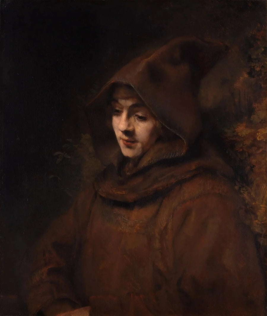 Titus en habit de moine – Rembrandt