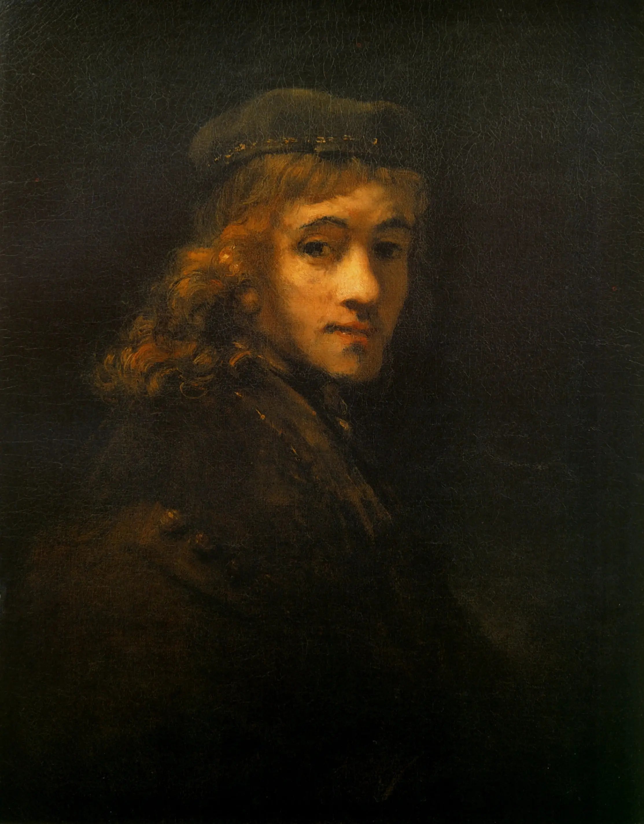 Titus van Rijn - Rembrandt image 1 reproduction artisanale de tableau