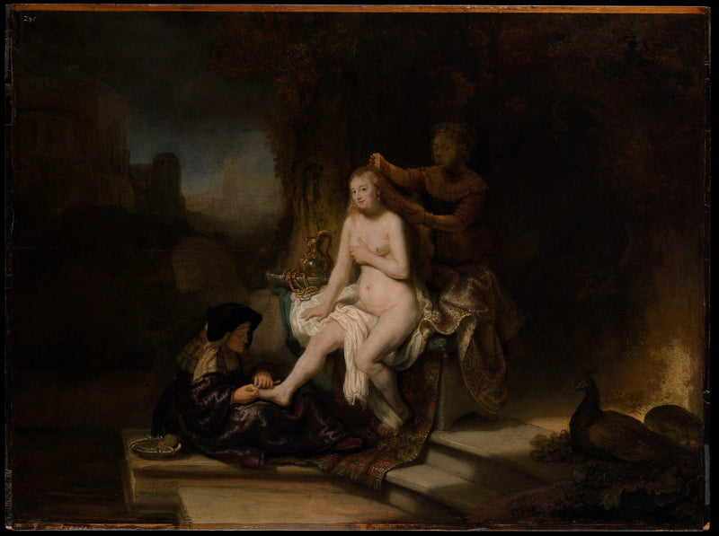 La Toilette de Bethsabée – Rembrandt, 1643