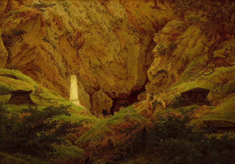 Tombes des combattants pour la Liberté - Caspar David Friedrich