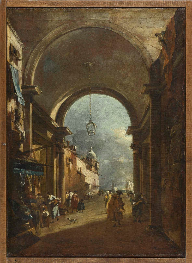 Tordurchblick - Francesco Guardi