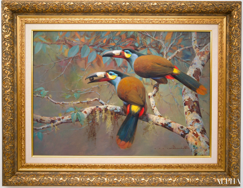 Mountain Toucan – Somchai | 60 x 90 cm Reproductions de tableaux à la peinture à l’huile