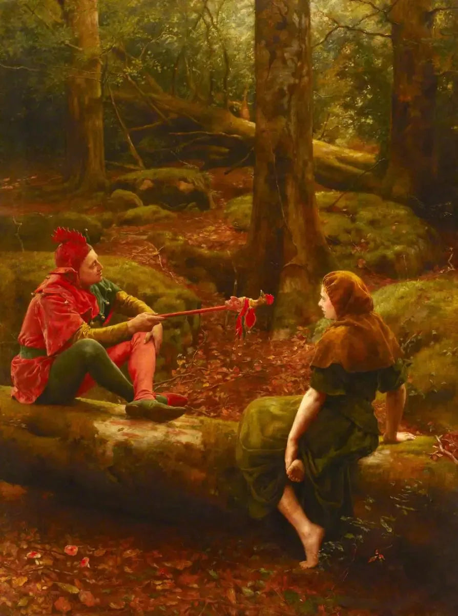 Touchstone et Audrey - John Collier