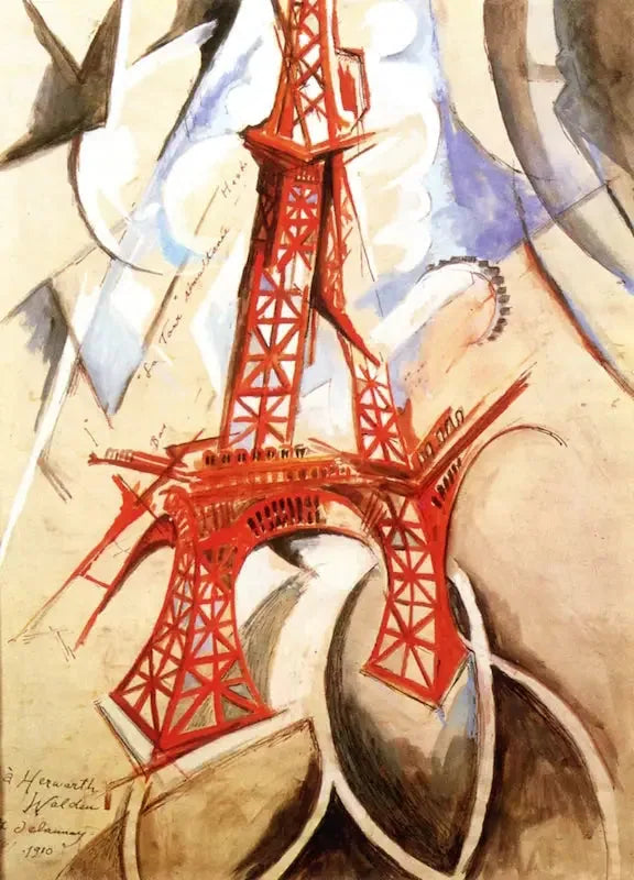 Tour simultanée - Robert Delaunay