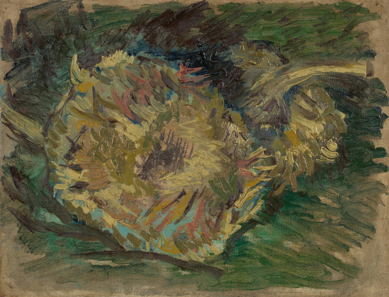 Tournesols montés en graines, F377 – Van Gogh