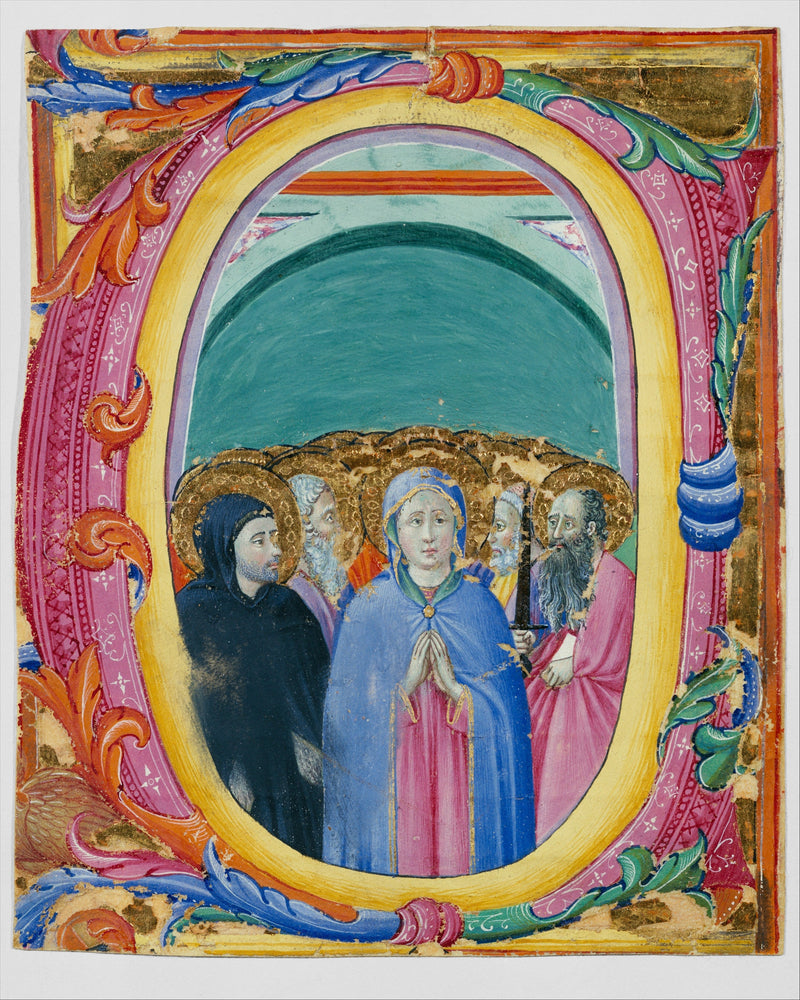 Tous les saints dont la lettre initiale est E ou O - Master of the Osservanza
