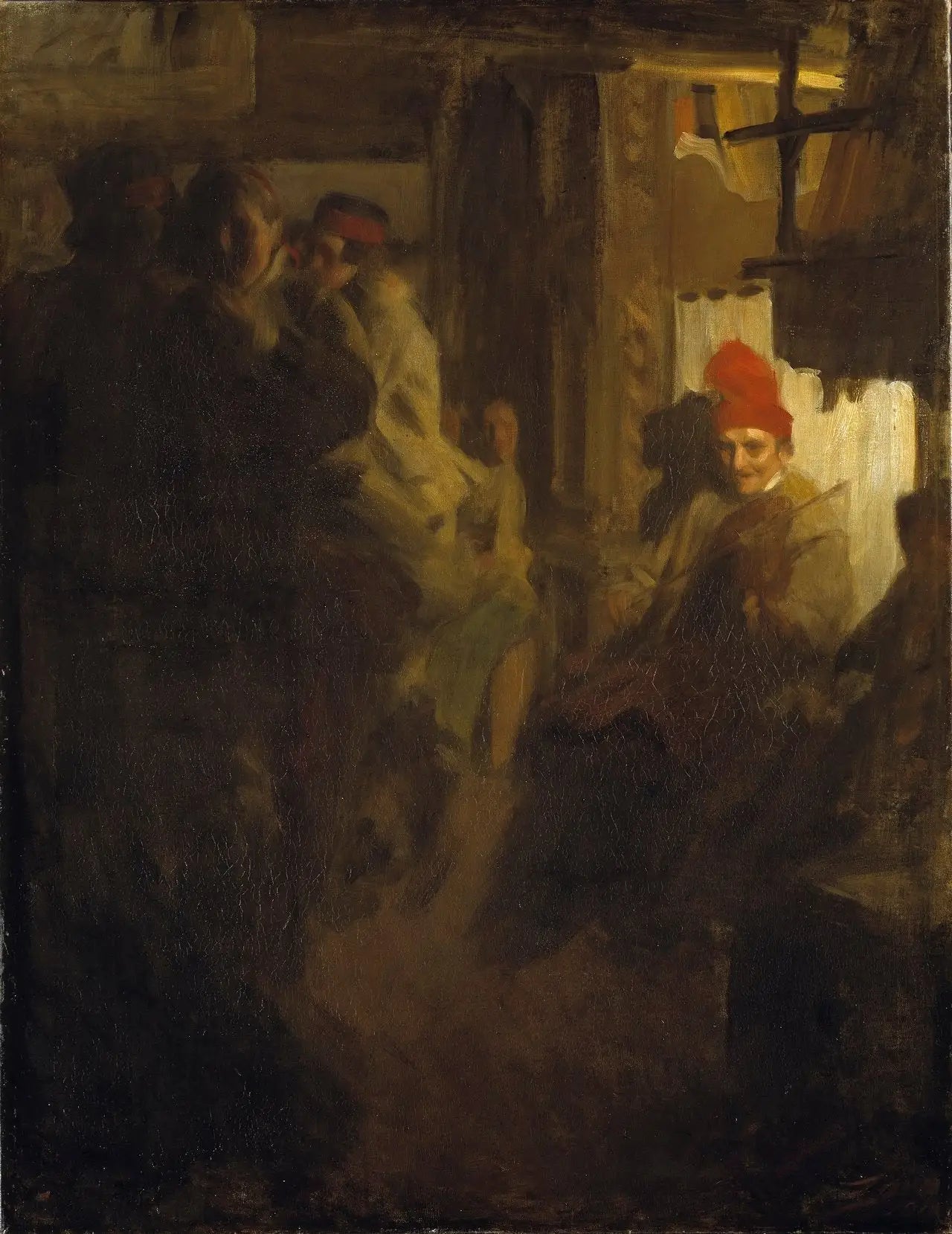 Transféré au Riksdag : Danse en Gopsmor - Anders Zorn image 1 tableau peint à l’huile sur toile