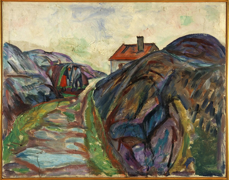 Travail de printemps dans les Skerries - Edvard Munch