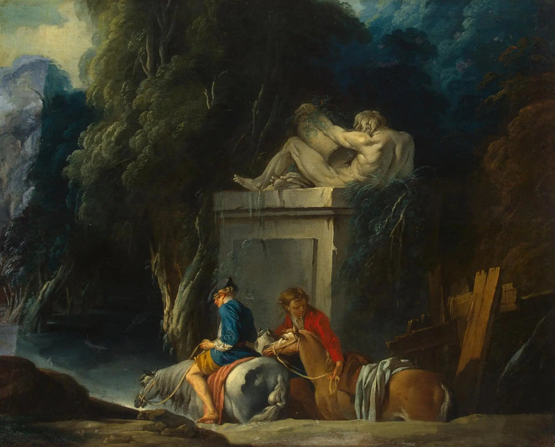 Traverser le gué - François Boucher