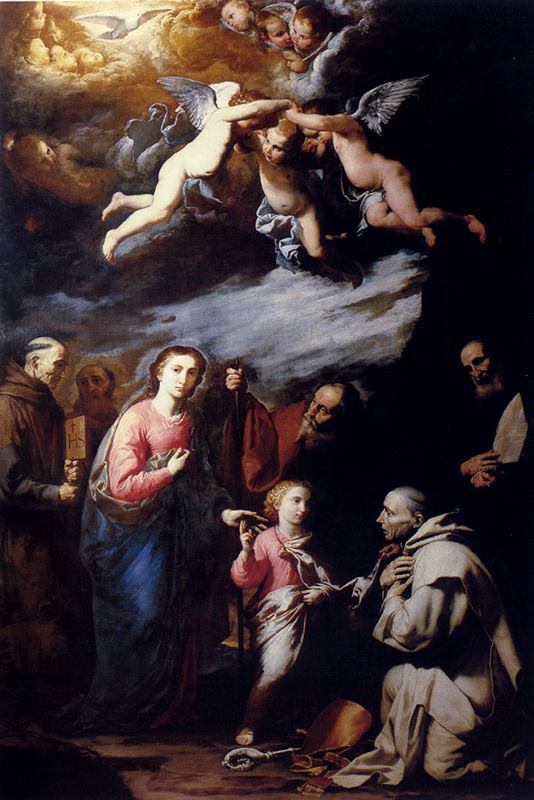 Trinitas terrestris con santi e l’Eterno Padre - Jusepe de Ribera - Alpha Reproduction