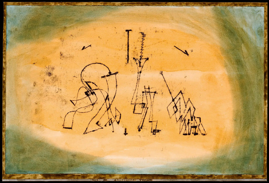 Trio abstrait - Paul Klee