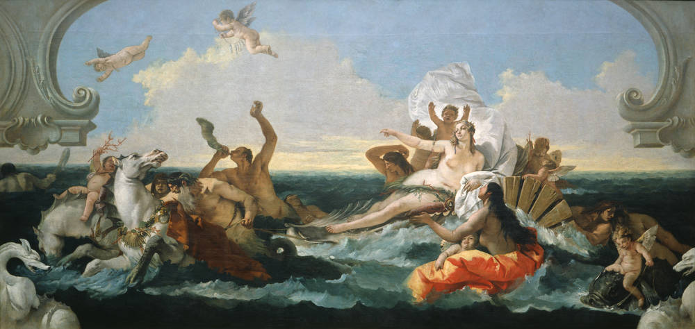Triomphe d'Amphitrite - Giovanni Battista Tiepolo
