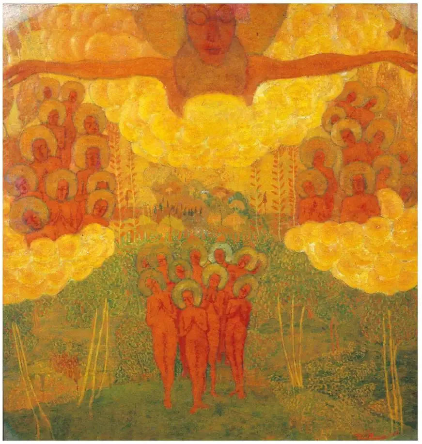 Triomphe du ciel - Kazimir Malevich