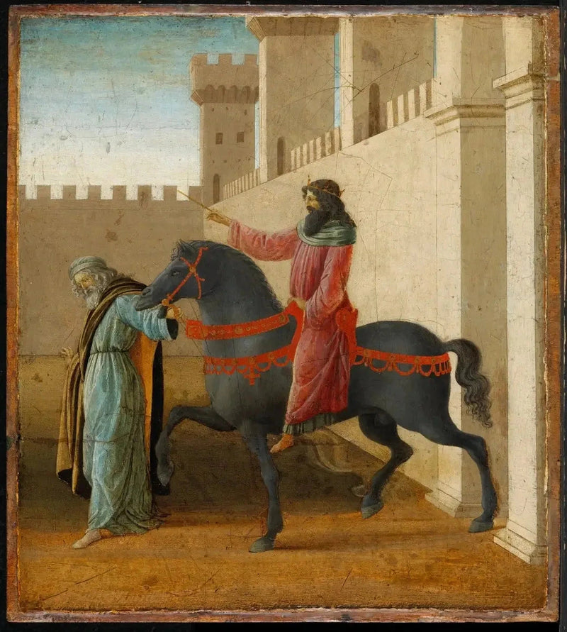 Le Triomphe de Mardochée, vers 1475 – Sandro Botticelli