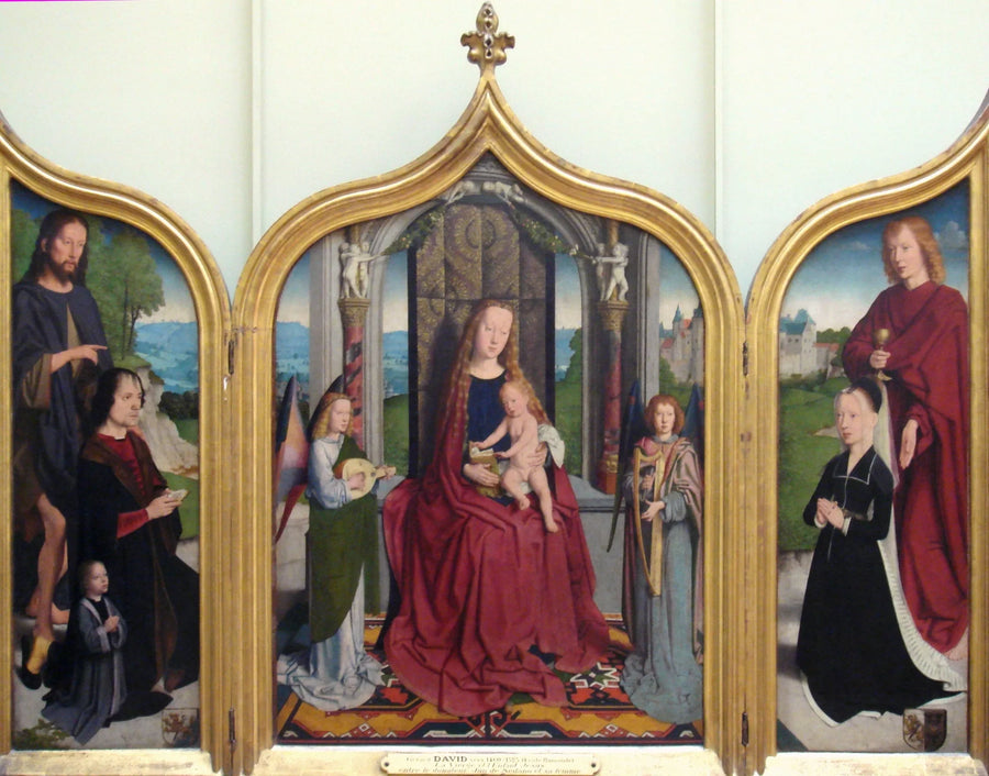 Triptyque de la famille Sedano - Gérard David
