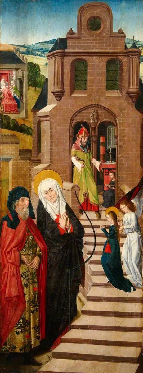 Triptyque de Weston (triptyque, aile droite, intérieur) - Rogier van der Weyden