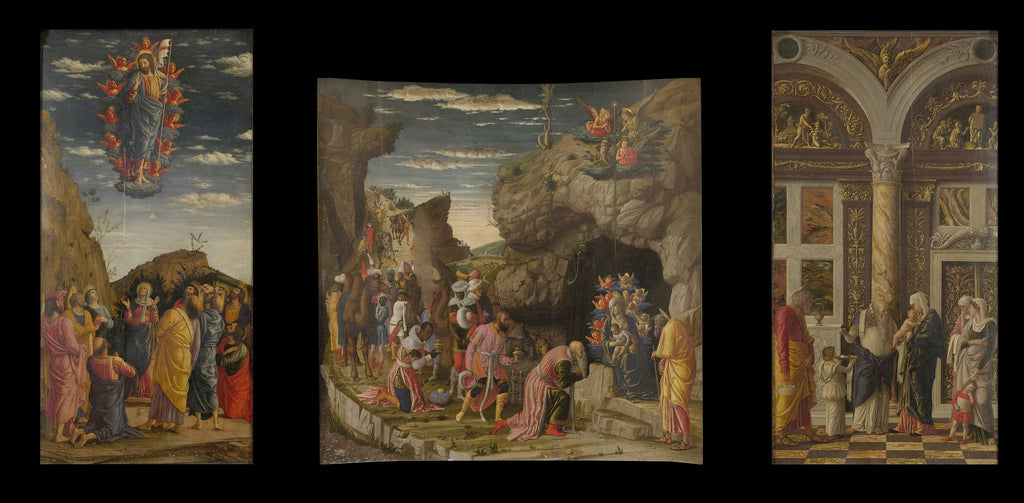 triptyque des Offices - Andrea Mantegna