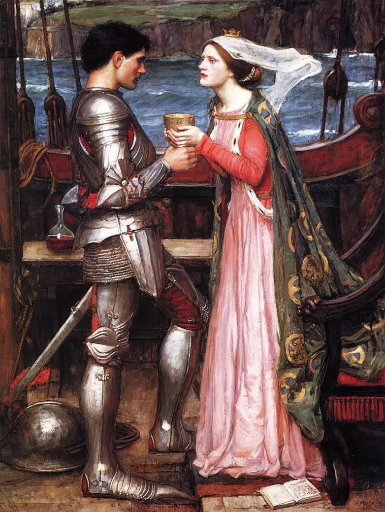 Tristram et Isolde 2 - John William Waterhouse