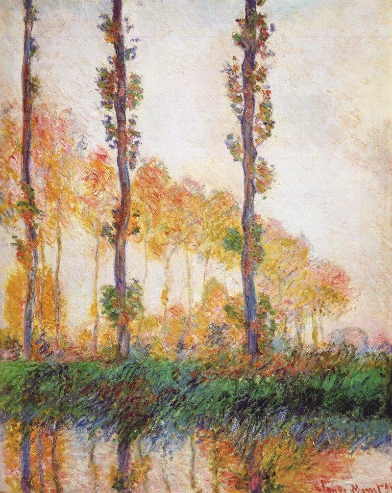 Les Trois Arbres, automne W1308 – Claude Monet