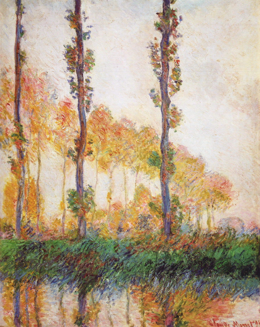 Les Trois Arbres, automne W1308 – Claude Monet