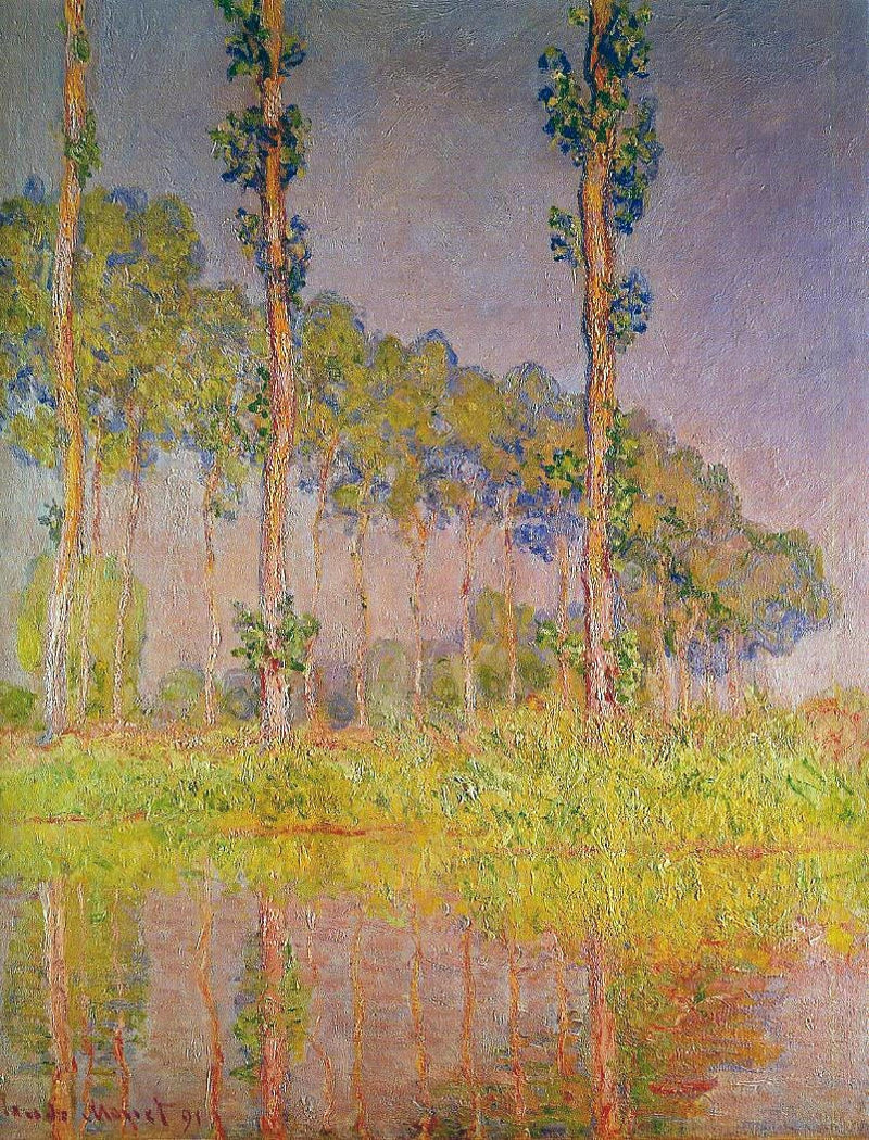 Les Trois Arbres, printemps W1304 – Claude Monet